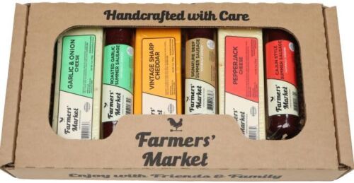 Holiday Charcuterie Gift Box, Wisconsin Cheese And Sausage, Farmers Market, Chri