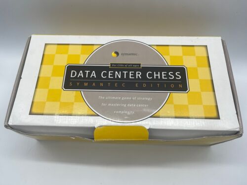 2006 Symantec Data Center Chess Limited Edition Chess Set Computer Themed