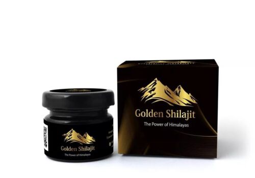 Himalayan Shilajit Golden 100% Pure Organic 50G Soft Resin Potent Fulvic Acid