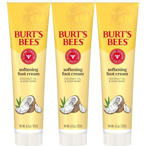 Burt’s Bees Stocking Stuffers, Softening Foot Cream With Coconut Oil And Soap