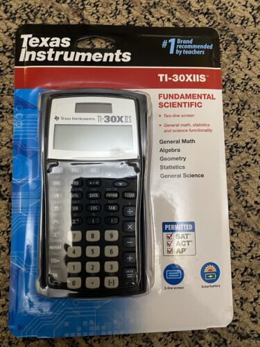 Texas Instruments TI-30X IIS Two-Line Scientific Calculator – Blue – NEW!