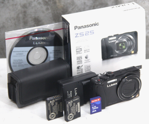 Panasonic Lumix DMC-ZS25 | 16MP, 20x Optical Zoom, With Kit — Excellent!