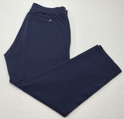 Public Rec Pants Men 38/30 (36×27) Workday Everyday Navy Blue Performance Golf