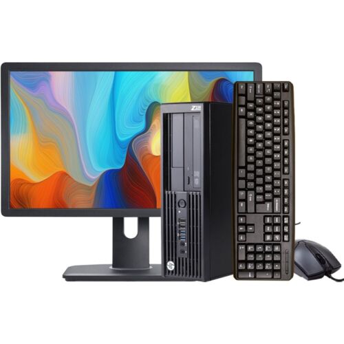 HP Windows 10 PC i3 Dual Core Desktop Computer 8GB RAM 250GB HD 20in LCD Wi-Fi