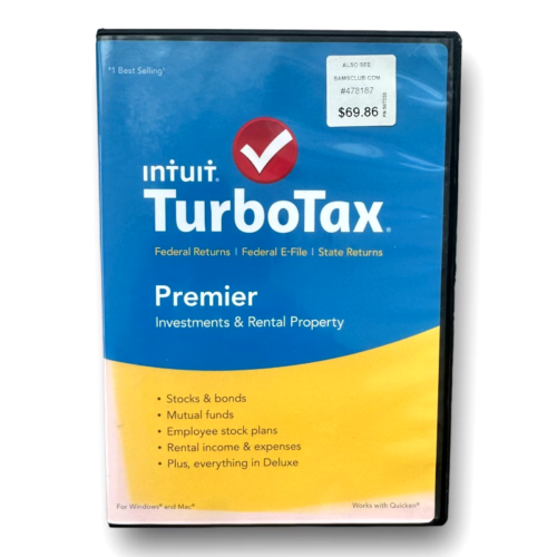 Intuit TurboTax Premier 2015: Federal & State, Investments & Rental Property