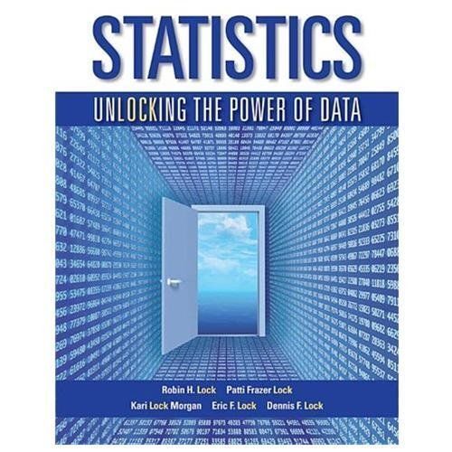 Statistics: Unlocking the Power of Data – Hardcover – ACCEPTABLE