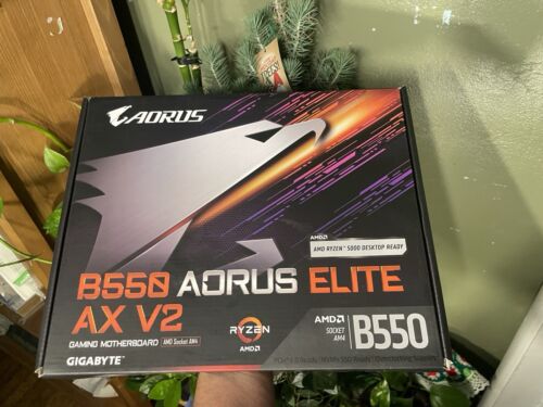 B550 Aorus Elite AX V2 AMD AM4 Rev.1.2 ATX Motherboard