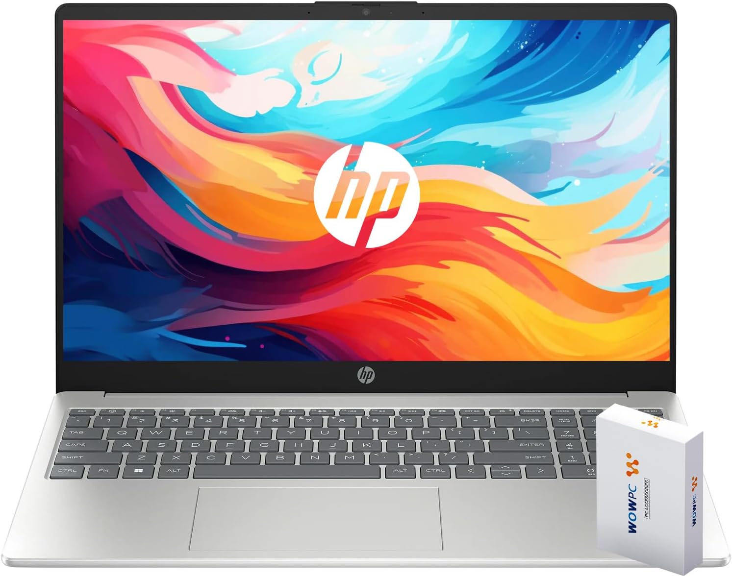 HP New G9 Essential 15″ Laptop | Intel Celeron N4500 Processor & UHD Graphics | 16GB RAM | 512GB SSD | 15.6″ FHD 1080p Display | Ethernet RJ-45 | SD Card Reader | Windows 11 Pro | Wow Recovery USB