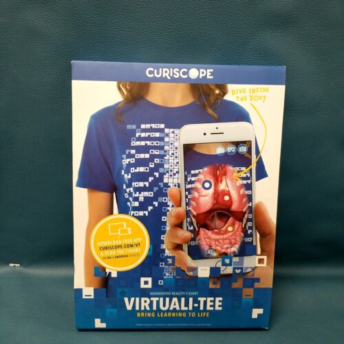 Curiscope Augmented Reality TShirt Bring Learning to Life Size L