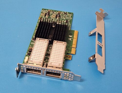 Dell CX324A Mellanox CONNECTX-3 dual 40GBE PCI-E R3F0N w/  full and half bracket