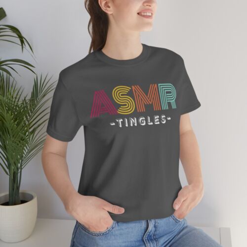 Retro ASMR Graphic T-shirt Unisex Jersey Short Sleeve Tee