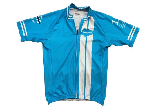 Capo Salesforce Cycling jersey Mens M Medium Made in Italy, Full zip