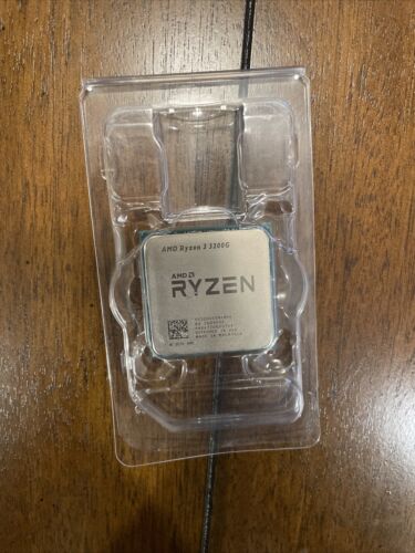 AMD Ryzen 3 3200G – 3.6GHz Quad Core With Stock Cooler And Thermal Paste