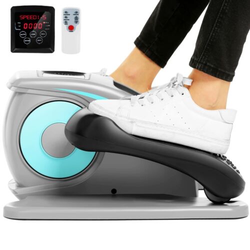 ANCHEER Under Desk Elliptical, Electric Ellipse Leg Exerciser While Sitting f…