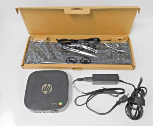 HP Chromebox G2 – Bundled with power supply and new keyboard