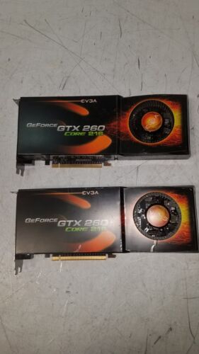 EVGA NVIDIA GeForce GTX 260 (896P31267AR) 896MB GDDR3 SDRAM – Display Tested