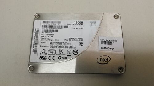 Intel SSDSA2BW160G3H SSD 320 Series 160GB 2.5″ SATA II Solid State Drive