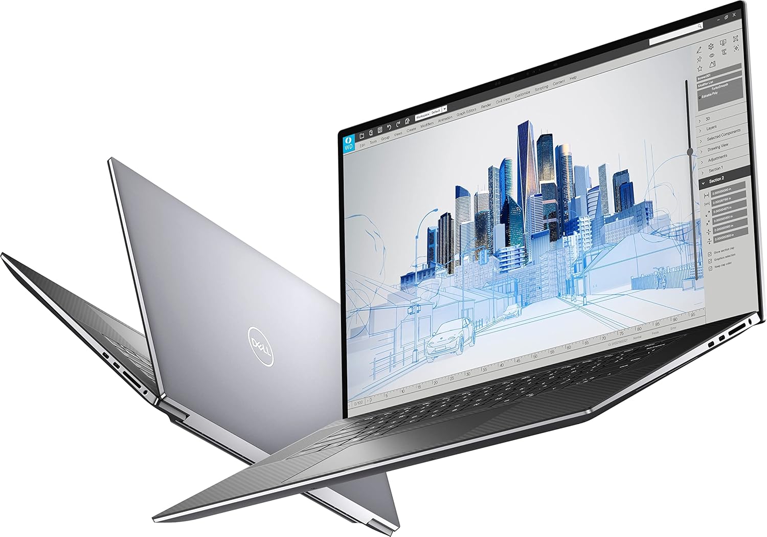 Dell Precision 5760 Workstation Laptop | 17″ 1920×1200 FHD+ | Xeon W – 11855M – 2TB SSD Hard Drive – 32GB RAM – Nvidia RTX A2000 | 6 cores @ 4.9 GHz – 4GB GDDR6 Win 11 Pro Silver (Renewed)