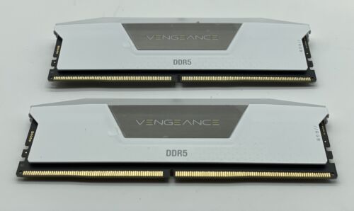 CORSAIR CMH32GX5M2B6000C36w VENGEANCE RGB 32GB (2x16GB) DDR5 Desktop Memory Used