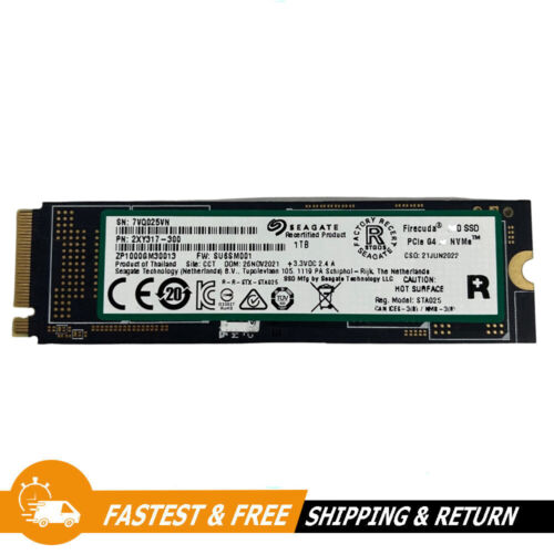 Seagate FireCuda 530 1TB Solid State Drive Fastest PCIe Gen4 SSD, ZP1000GM30013