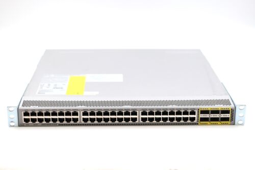 Cisco Nexus 3172TQ 48-Ports 10GbE 6x40GbE QSFP+ Switch P/N: N3K-C3172TQ-10GT V01