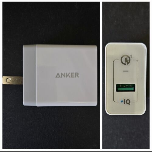 Anker PowerPort+ 1 Port Quick Charge Qualcomm 3.0 USB Wall Charger A2013 white