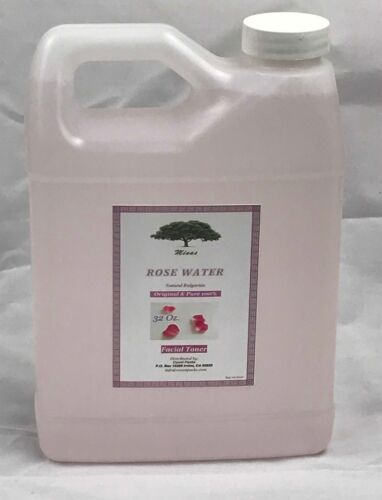 100% PURE ORIGINAL ROSE WATER SKIN TONER -ALL NATURAL- IMPORTED FROM Bulgaria