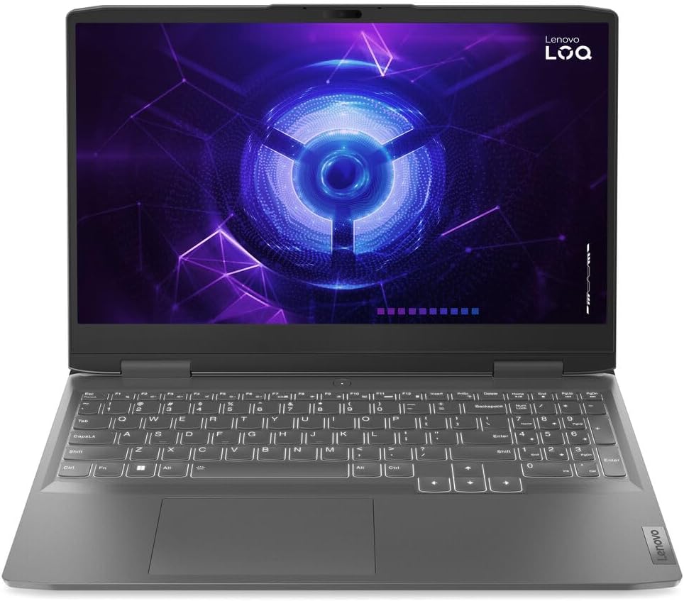 Lenovo LOQ 15.6″ 144Hz FHD IPS Gaming Laptop 2024 | AMD Ryzen 7 7435HS 8-Core | NVIDIA GeForce RTX 4060 8GB | Backlit Keyboard | USB-C | WiFi 6 | 16GB DDR5 512GB SSD | Win11 Home