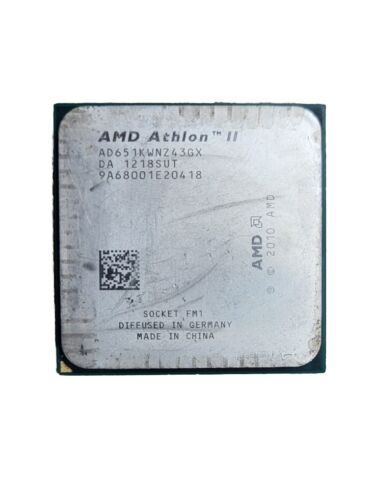 AMD Athlon II X4 651K 3 GHz Quad-Core Processor (AD651KWNGXBOX) Socket FM1