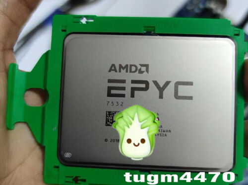 AMD EPYC 7532 official version CPU processor 32 cores 64 threads 2.4-3.3GHZ SP3