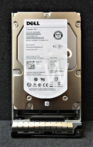 ST3600057SS W347K Dell 600GB 15K RPM 6Gb/s 3.5″ SAS HARD DRIVE – (ZERO HOURS)