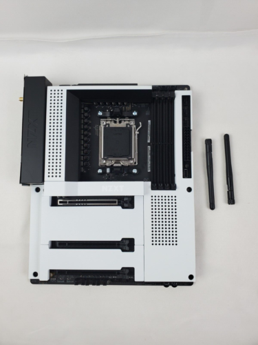 NZXT N7 B650E White, AM5 ATX AMD Gaming Motherboard (Please Read)