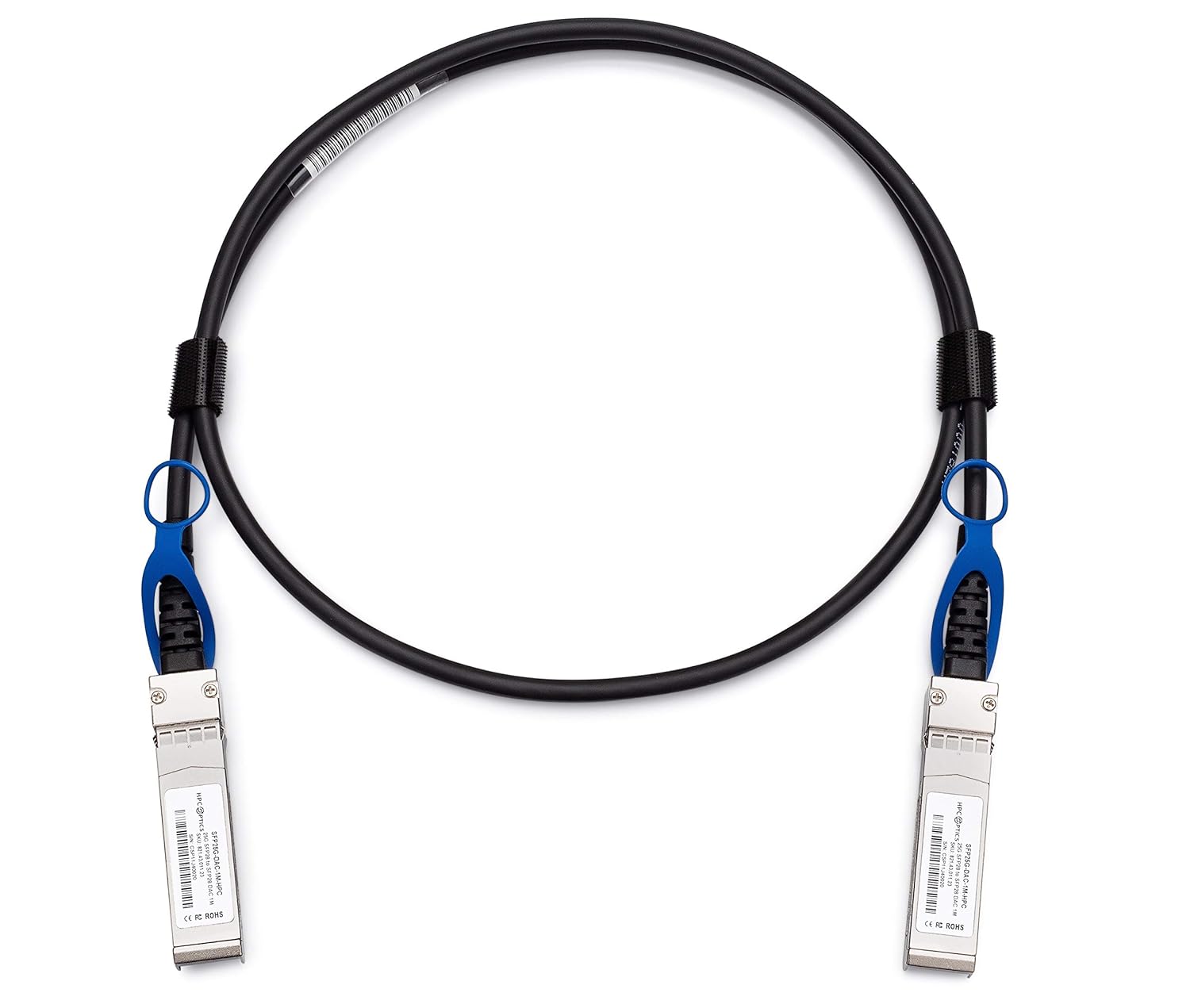 Compatible with NVIDIA MCP2M00-A003E26L SFP28 to SFP28 Twinax DAC Cable | 25GBASE-CU 5 Meters MCP2M00-A003E26L-HPC