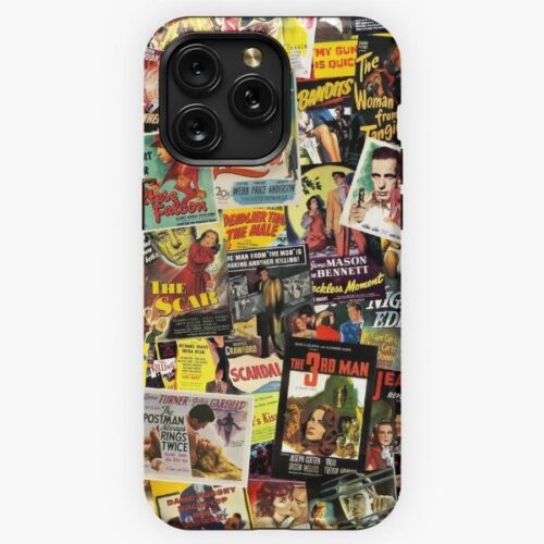 New Good Design Film Noir Poster Collage iPhone Samsung Tough Case