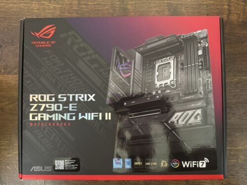 ASUS ROG Strix Z790-E Gaming WiFi II, G. Skill Z5 64 GB (2×32) DDR5 RAM