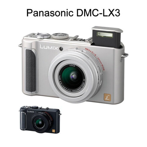 Panasonic Lumix DMC-LX3 10.1MP Compact Digital Camera with 24mm Wide Angle Lens