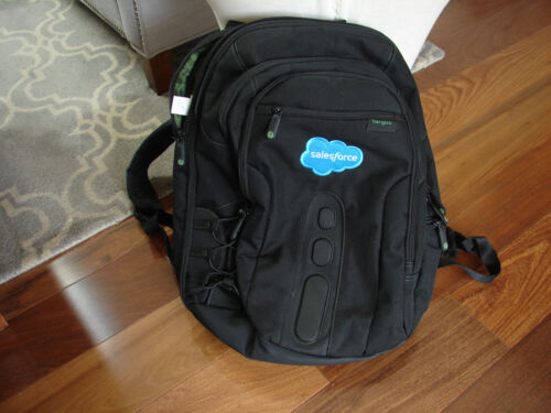 New Targus Spruce EcoSmart 15.6″ Laptop Backpack TBB013US Salesforce Logo