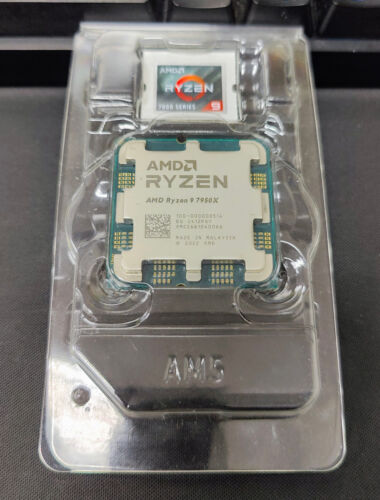 NEW AMD Ryzen 9 7950X Desktop CPU Processor, AM5, 16-Core, 32-Thread