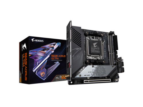 GIGABYTE B650I AORUS ULTRA AM5 AMD B650 SATA 6Gb/s Mini ITX Motherboard