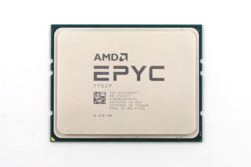 AMD EPYC 7702P 2Ghz  64-Core 256MB Socket SP3 CPU P/N: 100-000000047 Dell Lock