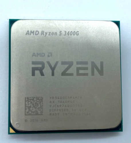 AMD Ryzen 5 3400G 3.70GHz 4-Core Socket AM4 Desktop CPU Processor YD3400C5M4MFH