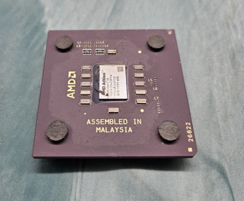 AMD Vintage 1999 Ceramic CPU A0850AMT3B Untested