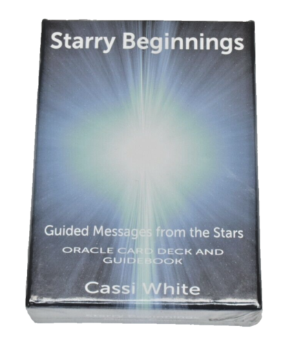 Starry Beginnings Oracle Card Deck by Cassi White Tarot 44 Cards