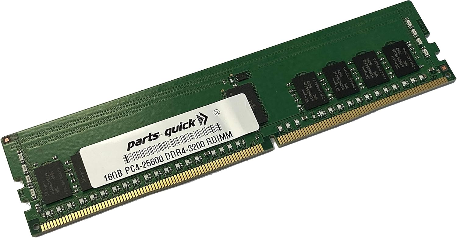 16GB Memory for Dell PowerEdge T440 Tower Server Compatible DDR4 ECC RDIMM 3200MHz RAM