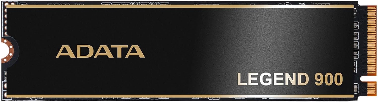 ADATA 2TB SSD Legend 900 PCIe Gen4x4 NVMe M.2 Internal Gaming SSD Up to 7,000 MB/s PS5 Compatible (SLEG-900-2TCS)