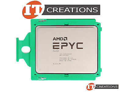 2nd Gen AMD EPYC 64 Core Processor 7H12 2.6GHZ/3.3GHZ 280W SP3 CPU 100-000000055