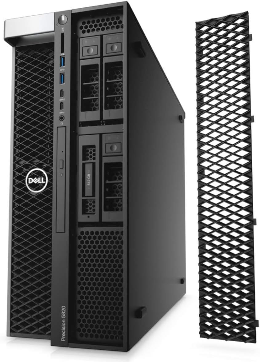 Dell Precision 5820 Tower Workstation, Intel Xeon W-2133 6-Core 3.6GHz, 64GB RAM, 512GB M.2 NVMe PCIe SSD + 2TB HDD, Nvidia Quadro M4000 8GB, Windows 10 Pro 64-bit