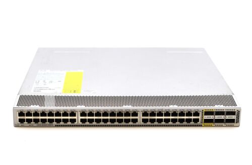 Cisco Nexus 2348TQ 48-Port 10GbE RJ45 6x40GbE QSFP Switch P/N: N2K-C2348TQ-10GE