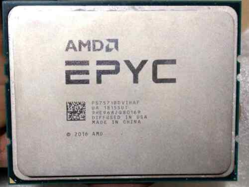 AMD epyc 7571 CPU server processor PS 7571 bdvihaf 32 cores 64 threads 2.1ghz sp