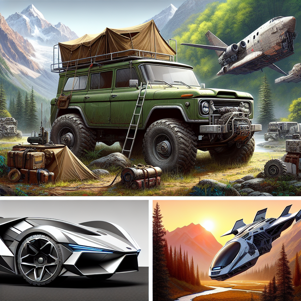 The Evolution of Exploration: Futuristic Vehicles for Remote and Uncharted Lands